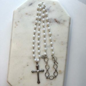 Virgin Saints & Angels Cross Rosary